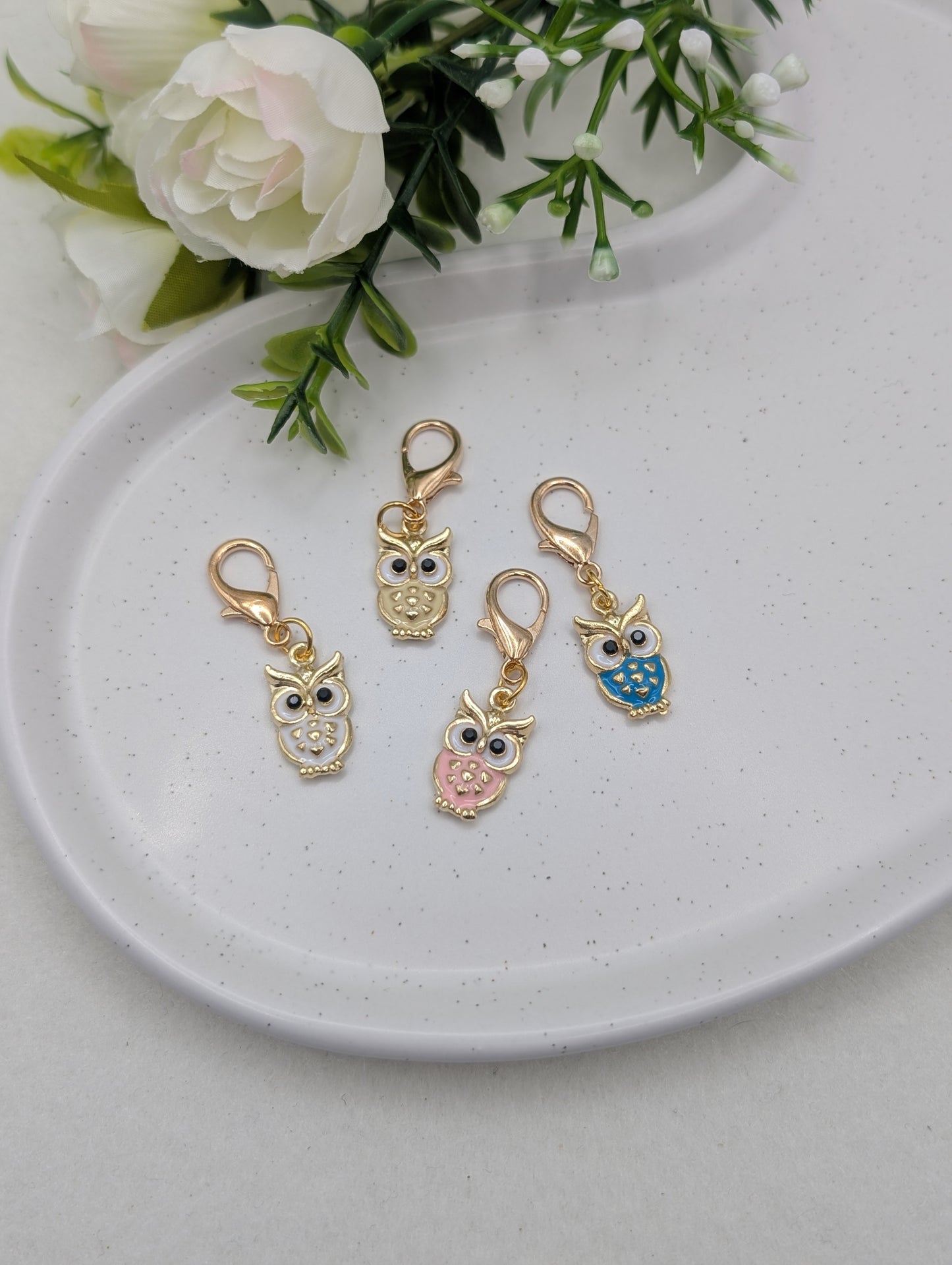 Kleiner Eulen-Anhänger als Glücksbringer | 1151