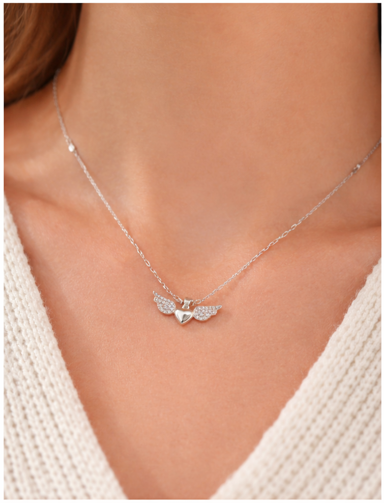 Kette „Angel Heart“ – Edelstahl | 18 K vergoldet | 1119