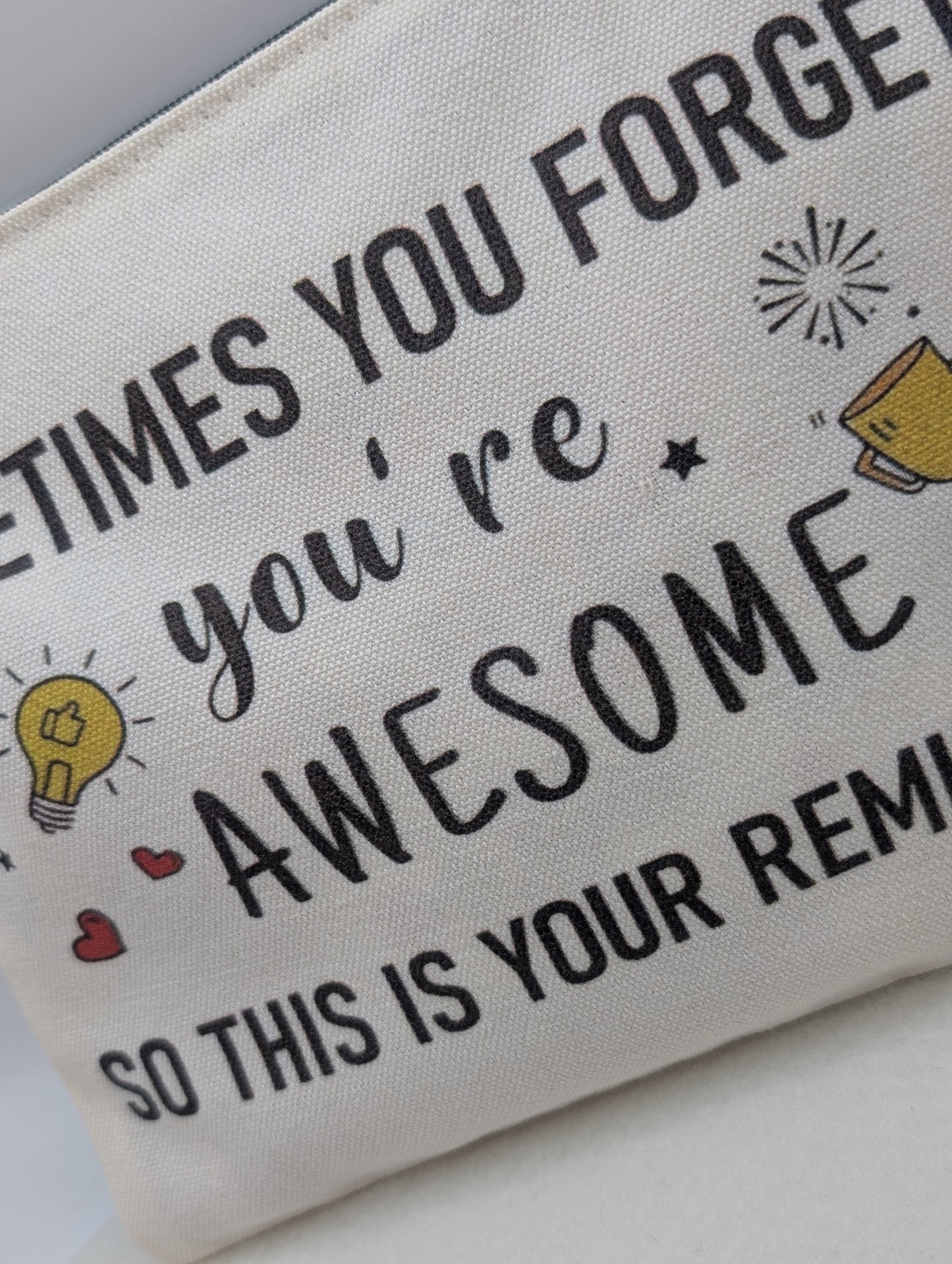 „You’re Awesome“ Canvas-Tasche | 1137