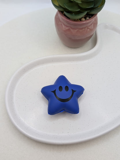 Fröhliche Anti-Stress-Sterne in bunten Farben | Stressabbau | 1003