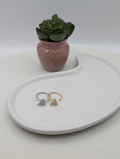 Fidget Spinner Ring "Bienchen" | in Gold oder Silber | 1021