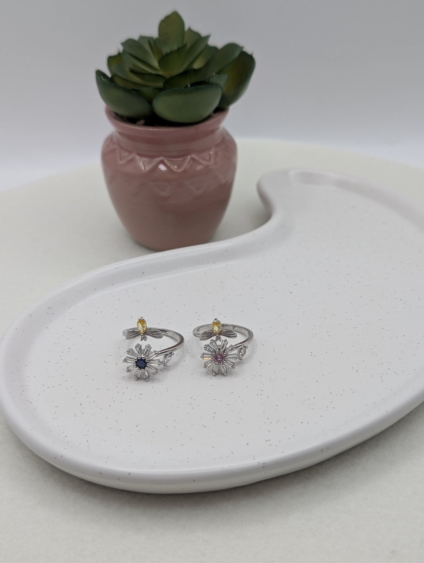 Fidget Spinner Ring "Blümchen" | 1022