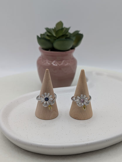 Fidget Spinner Ring "Blümchen" | 1022