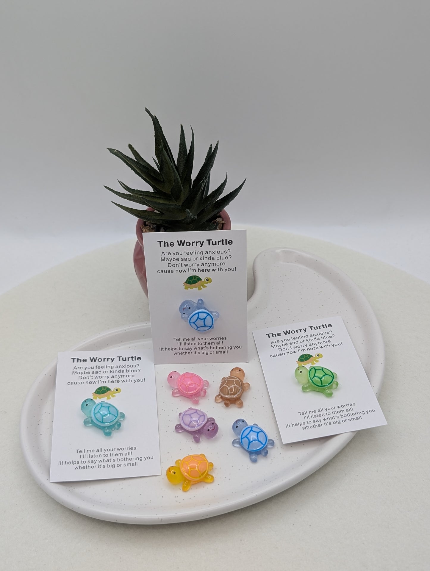Worry Turtle oder Lucky Turtle – kleiner Begleiter für Sorgen & Glück | 1106