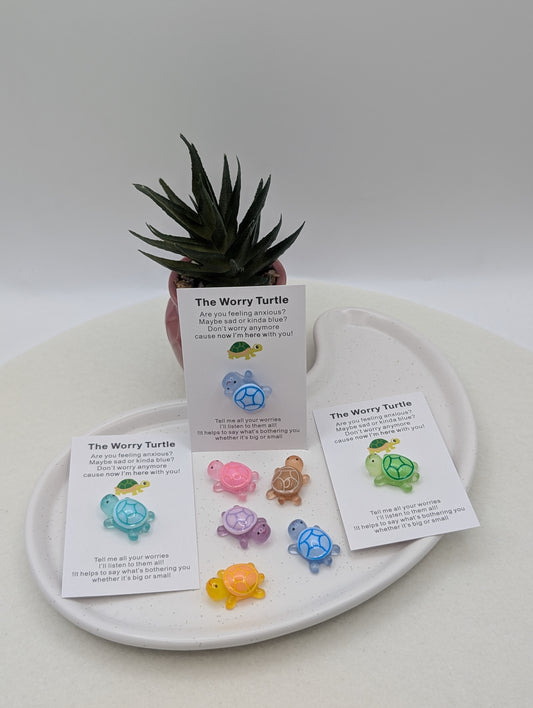 Worry Turtle oder Lucky Turtle – kleiner Begleiter für Sorgen & Glück | 1106