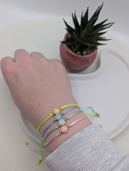 Smiley Armband in verschiedenen Farben | 1059