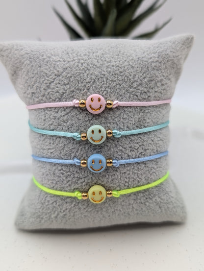 Smiley Armband in verschiedenen Farben | 1059