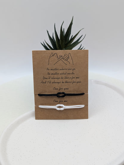 Verbundenheitsarmbänder „One for you – One for me“ | 1071