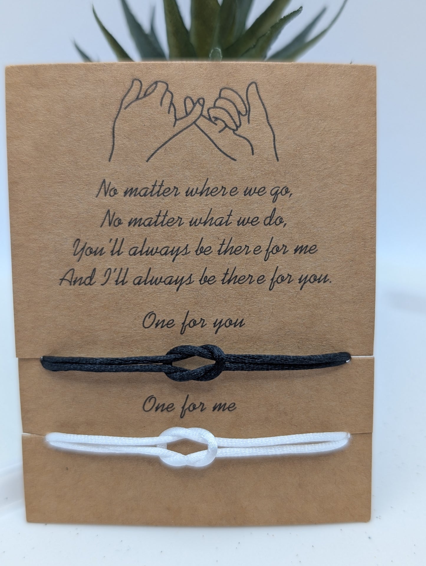 Verbundenheitsarmbänder „One for you – One for me“ | 1071