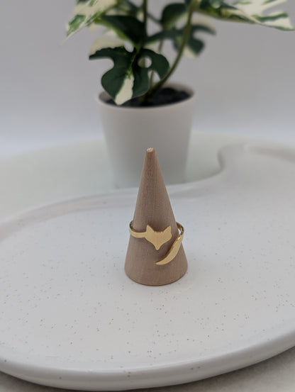 Verstellbarer Ring "Soulfox" in Gold oder Silber | Edelstahl | 1015