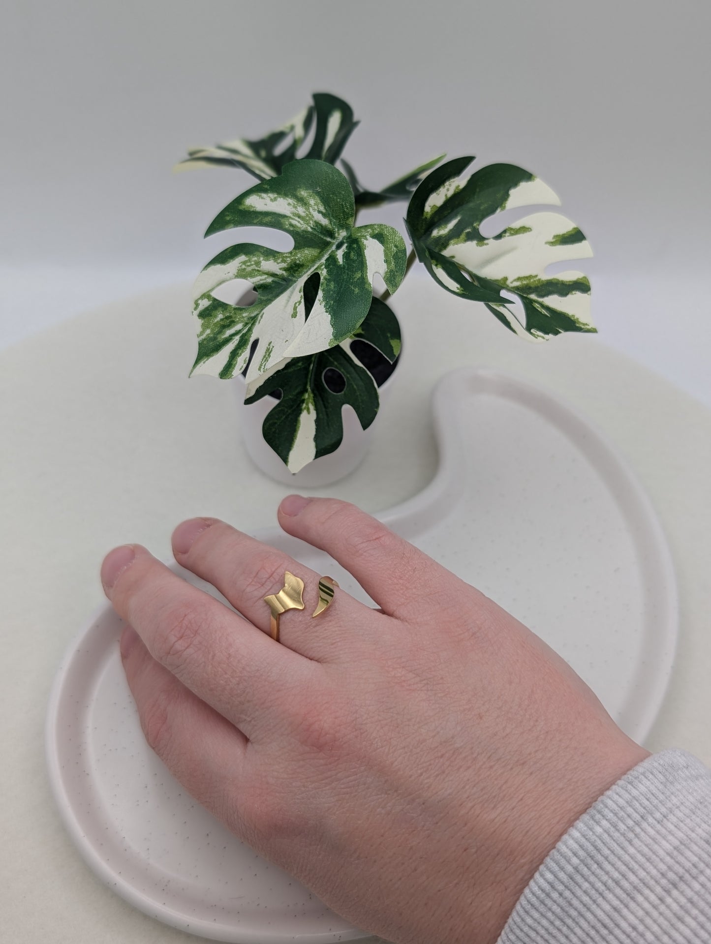 Verstellbarer Ring "Soulfox" in Gold oder Silber | Edelstahl | 1015