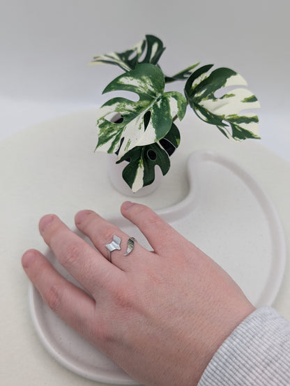 Verstellbarer Ring "Soulfox" in Gold oder Silber | Edelstahl | 1015