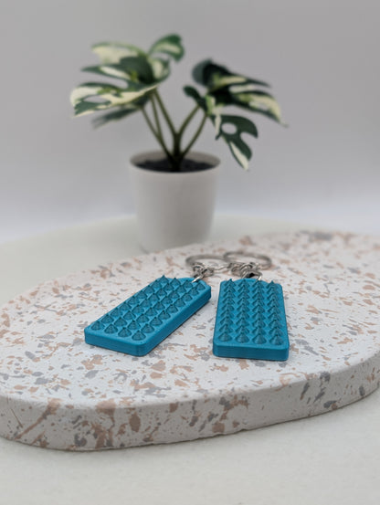 3D-gedruckter Fidget-/Akupressur-Schlüsselanhänger | taktile Accessoires | Fidgets | Skills | 1031