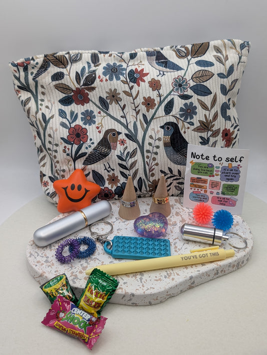 Skilltasche „Soulful Birdy Flower-Groß“ | 1013