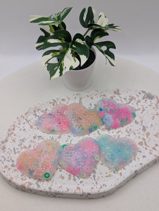 Picky Pad in Herzform | Handmade Sensorik Picky Pad | Stressabbau | 1048