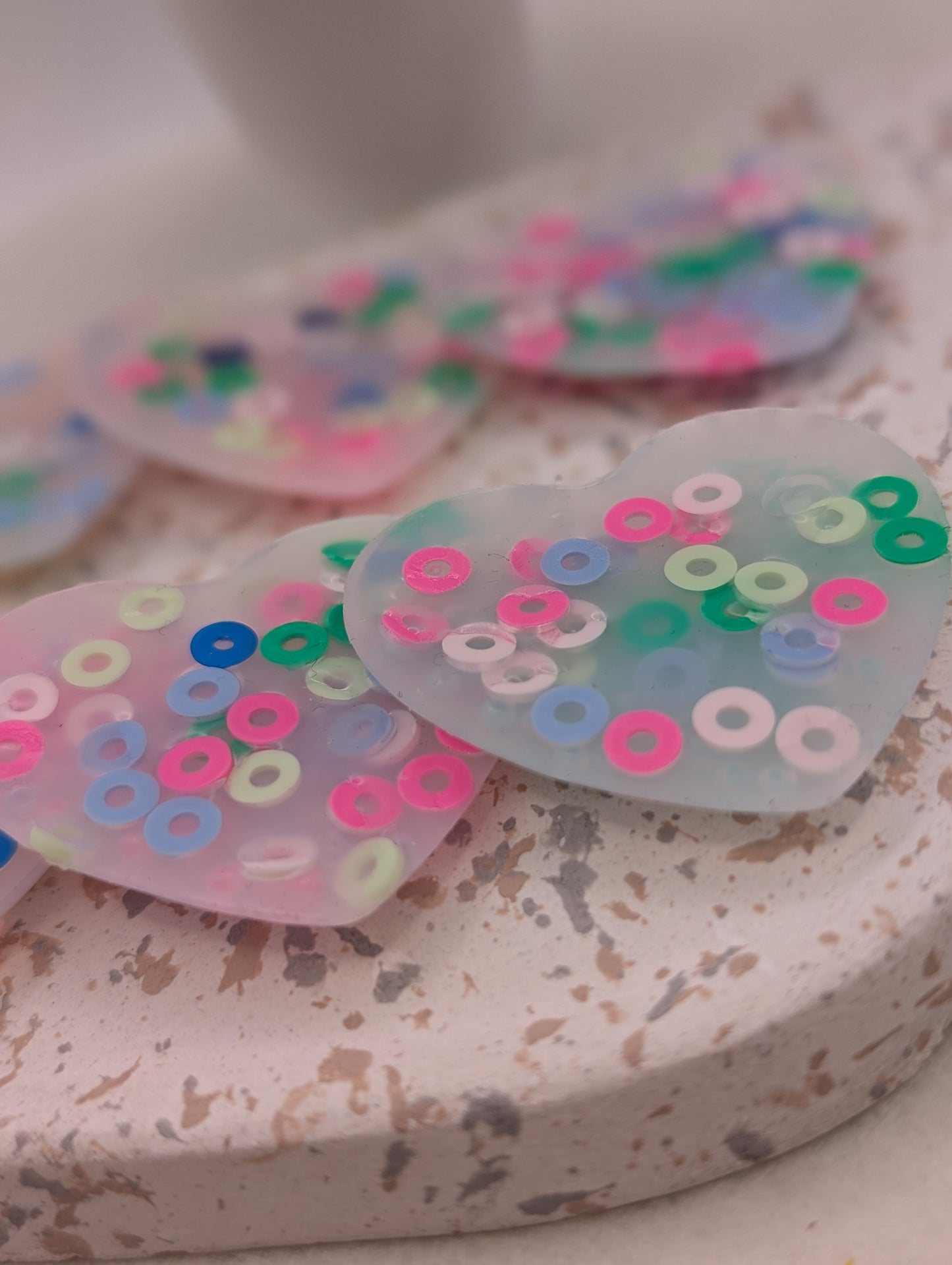 Picky Pad in Herzform | Handmade Sensorik Picky Pad | Stressabbau | 1048