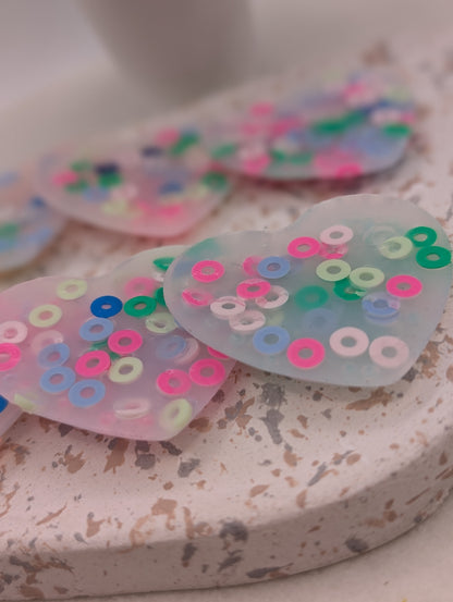 Picky Pad in Herzform | Handmade Sensorik Picky Pad | Stressabbau | 1048