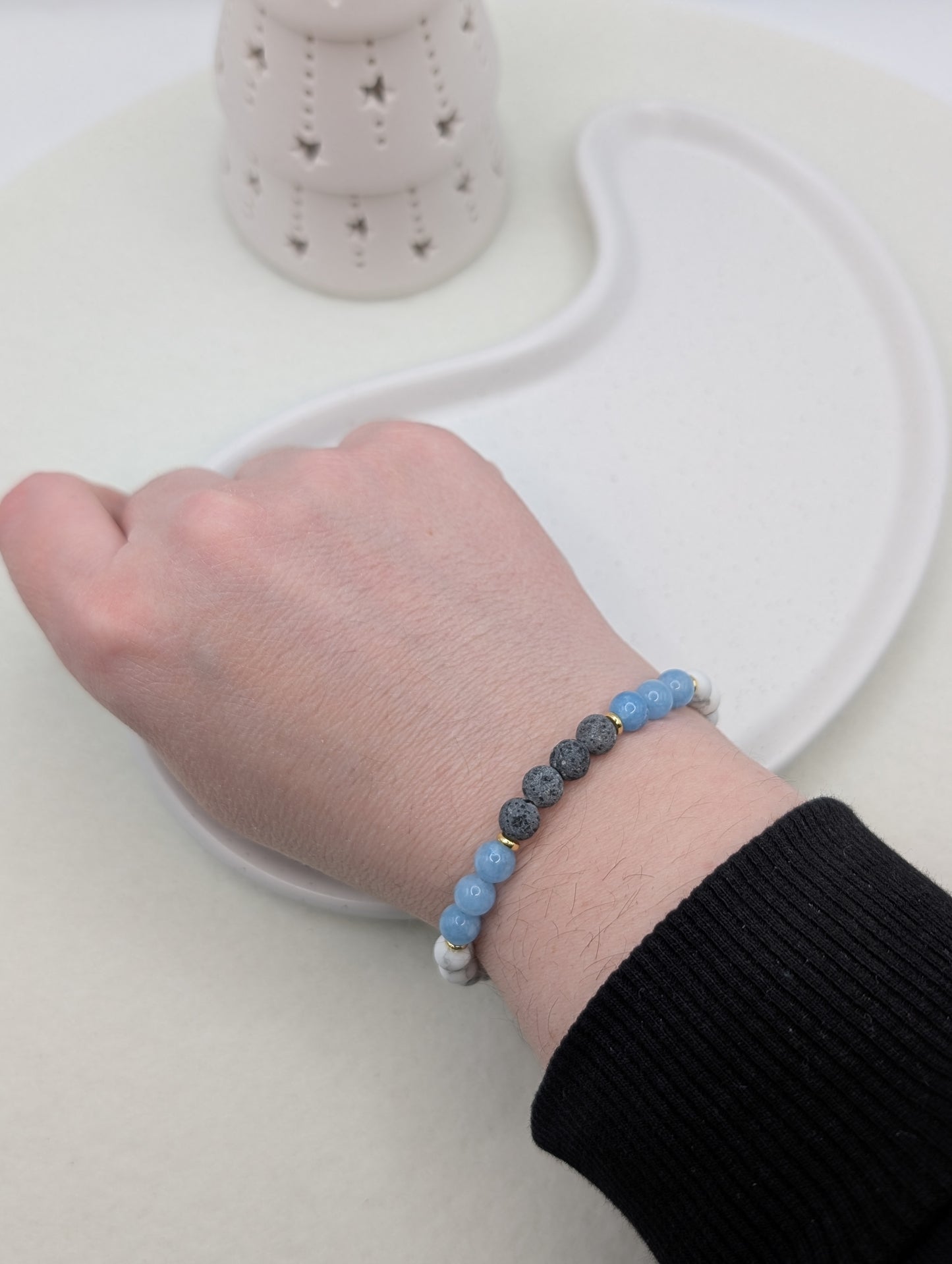 Naturstein Diffuser Armband – Aromatherapie | 1030