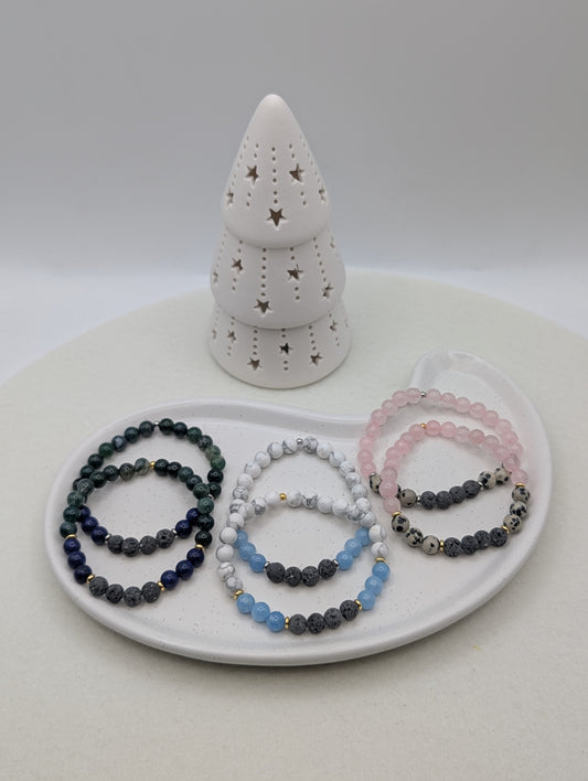 Naturstein Diffuser Armband – Aromatherapie | 1030