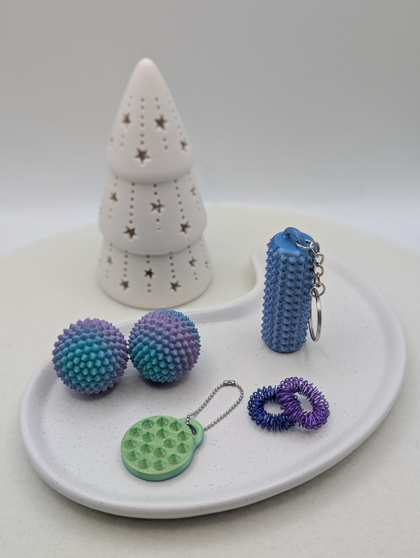Akupressur Fidget-Set – 3D-gedruckte Stresshelfer | 1049
