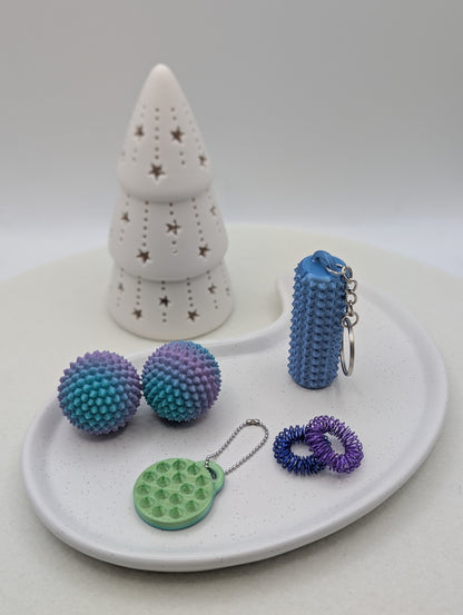 Akupressur Fidget-Set – 3D-gedruckte Stresshelfer | 1049
