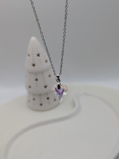 Kette "Crystal Heart" – Zartes Funkeln für jeden Tag | 1055