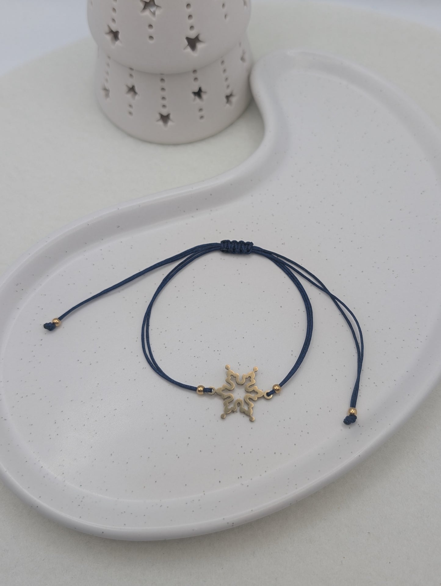 Zartes Schneeflocken-Armband – Gold oder Silber | 1061