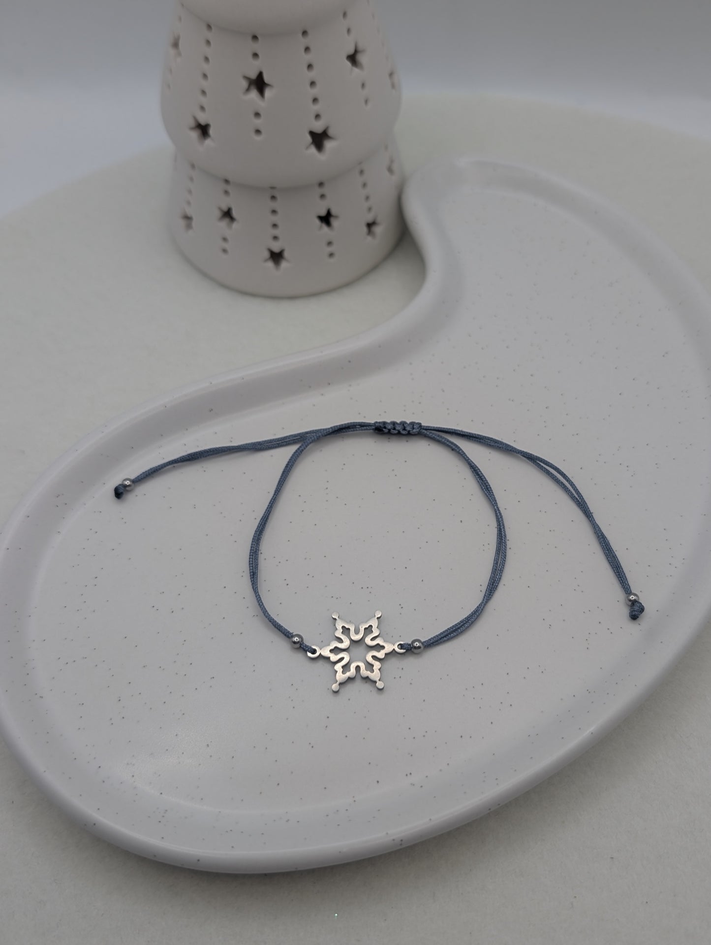 Zartes Schneeflocken-Armband – Gold oder Silber | 1061