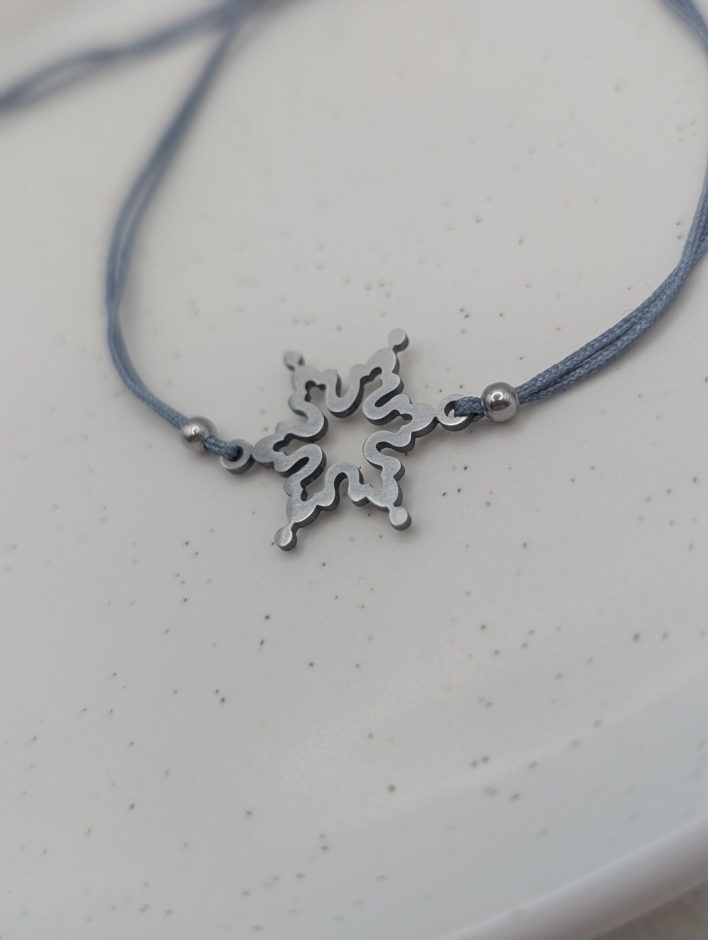 Zartes Schneeflocken-Armband – Gold oder Silber | 1061