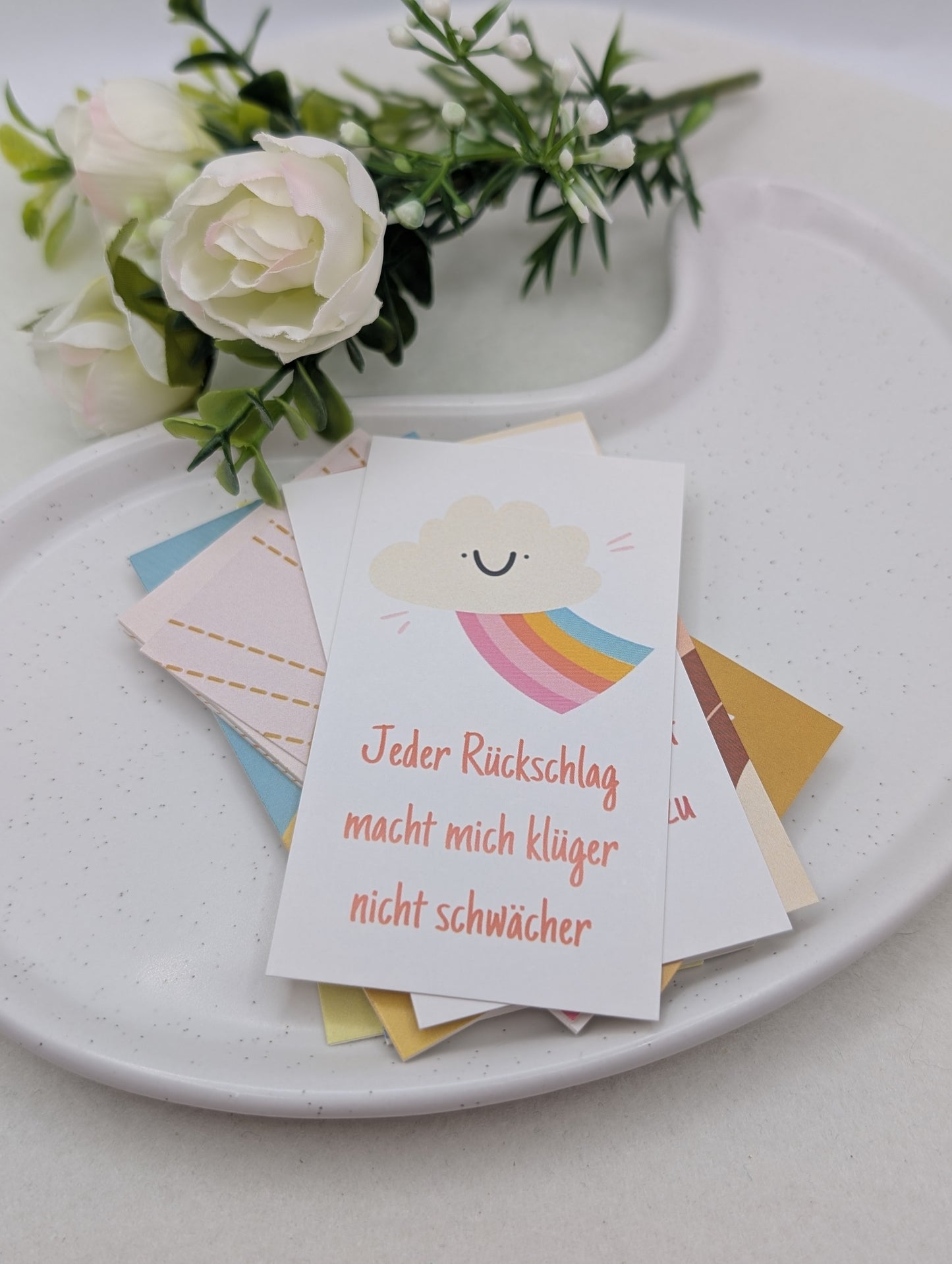Affirmationskärtchen – 25 liebevolle Impulse für mentale Stärke im Alltag | 1097