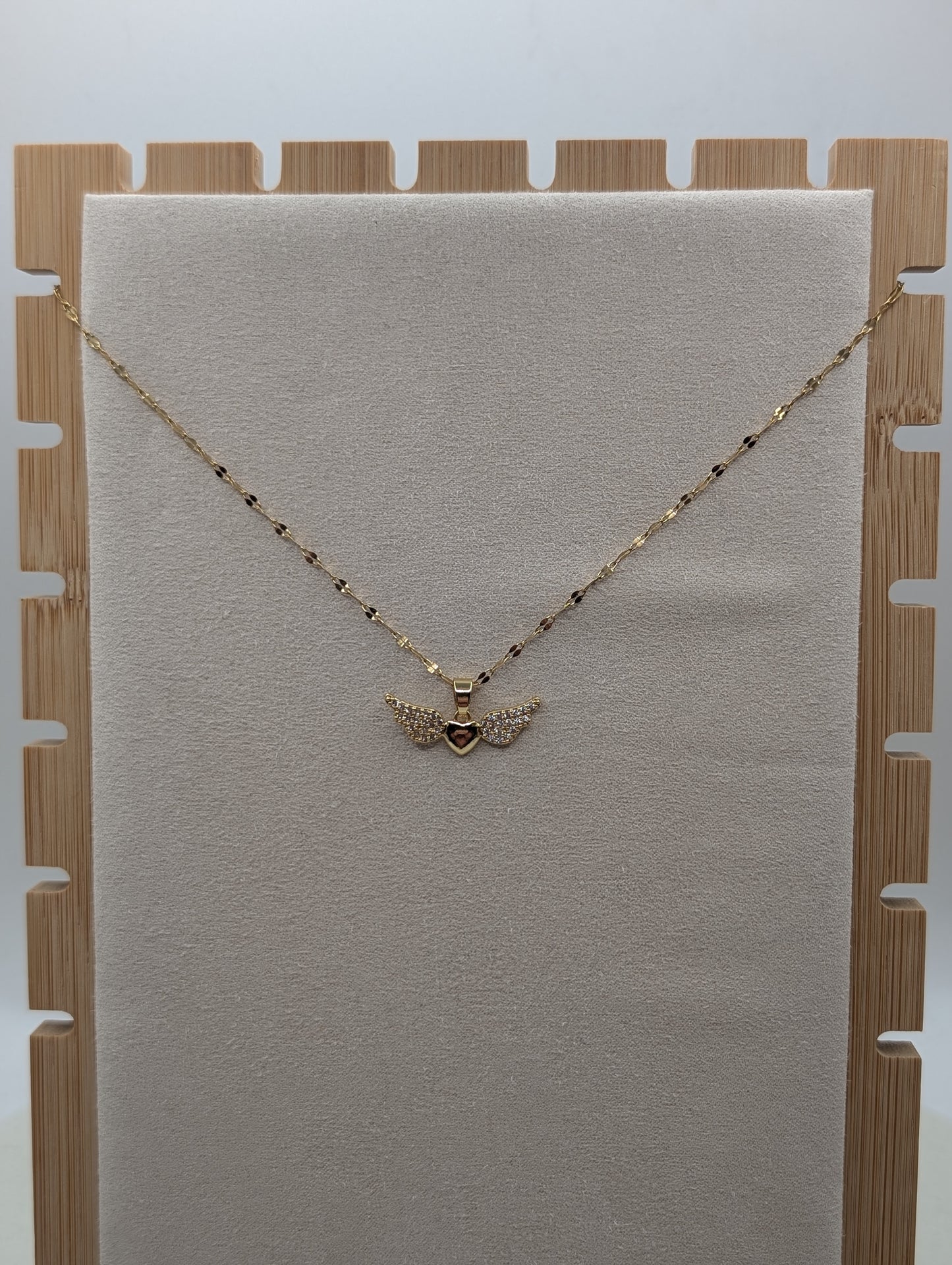 Kette „Angel Heart“ – Edelstahl | 18 K vergoldet | 1119