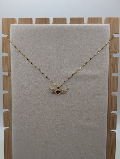 Kette „Angel Heart“ – Edelstahl | 18 K vergoldet | 1119