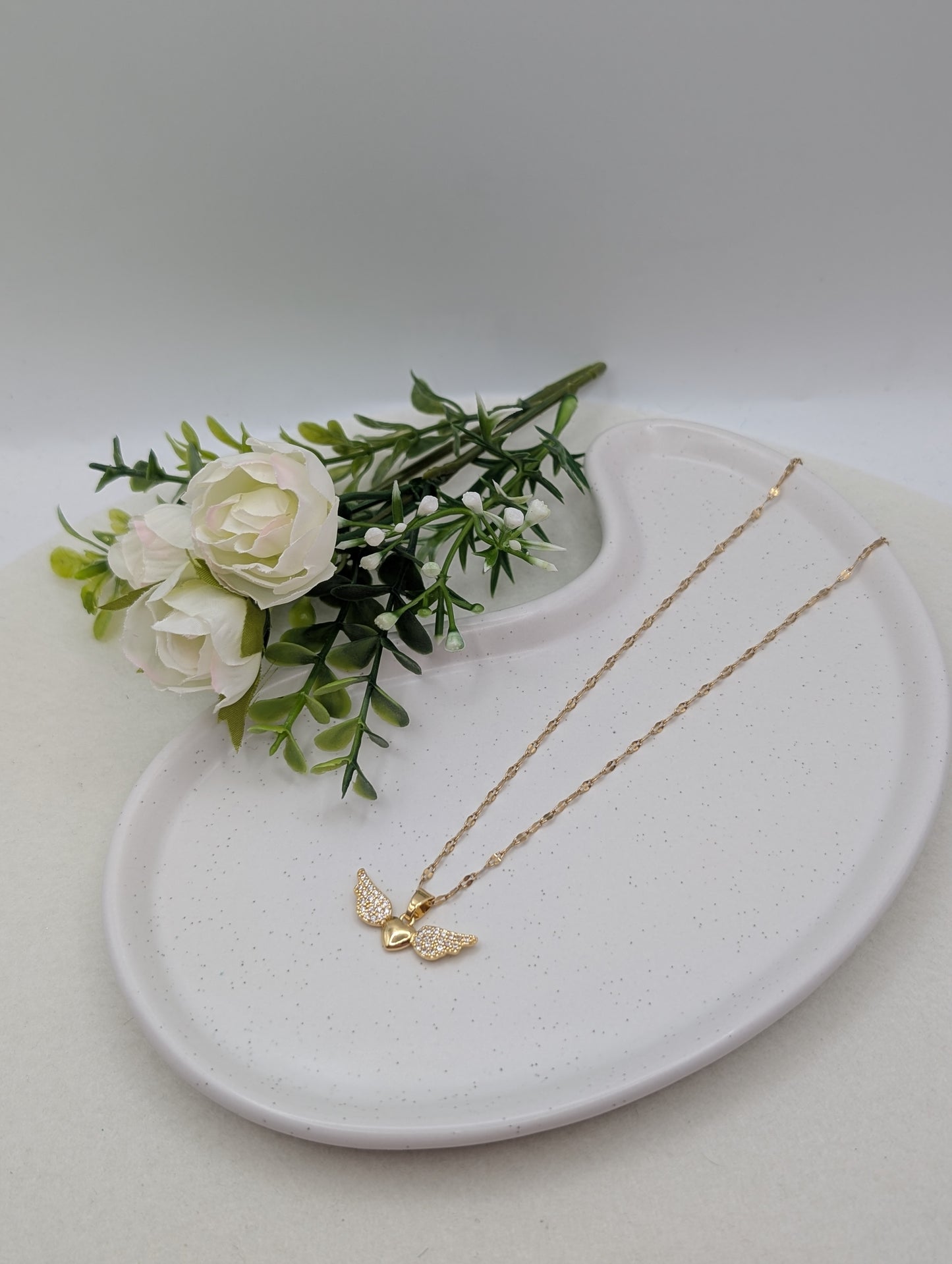 Kette „Angel Heart“ – Edelstahl | 18 K vergoldet | 1119