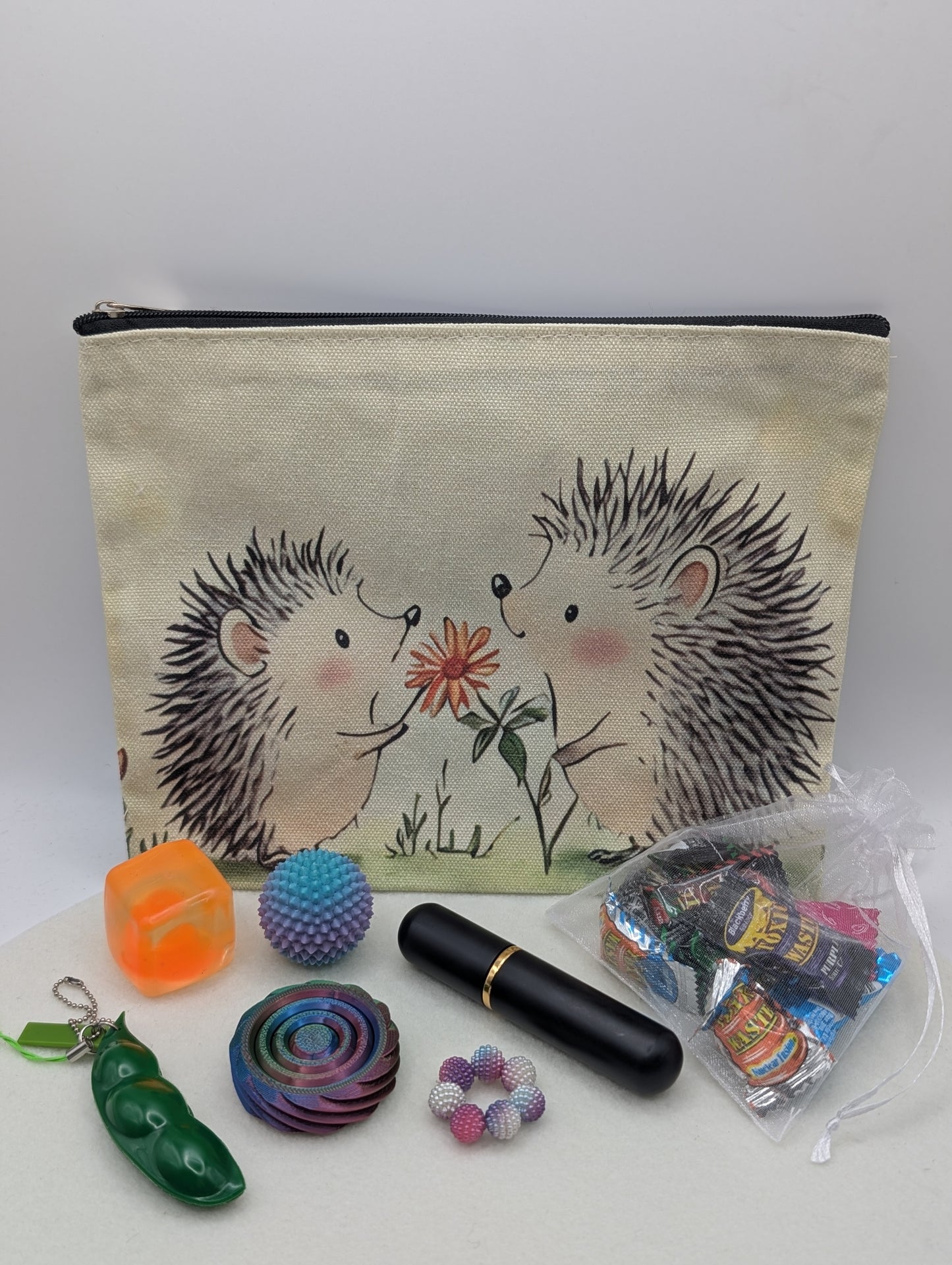 Skilltasche „Süße Igel“ 🦔 | Sensorik & Entspannung | 1111