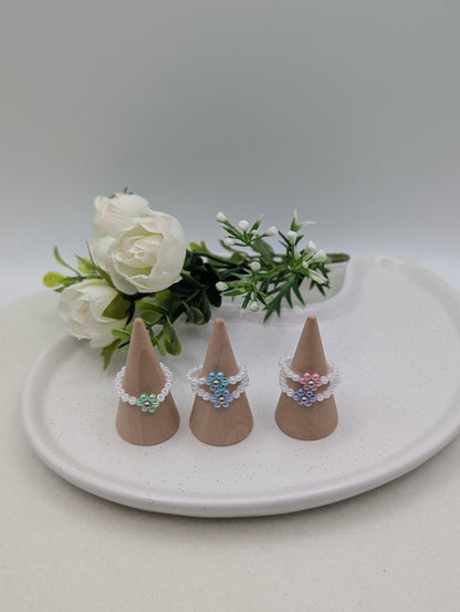 Soulful Blossom Ring aus Miyukiperlen | 1133