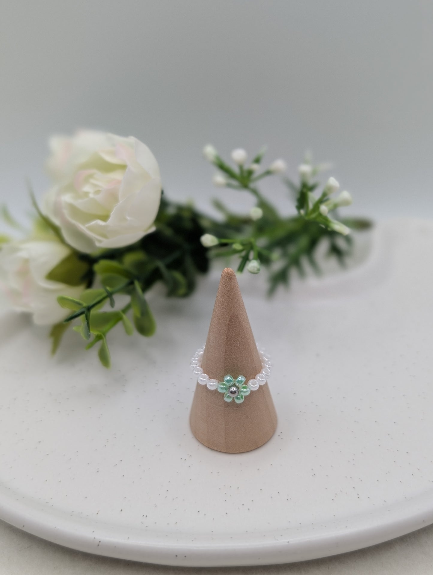 Soulful Blossom Ring aus Miyukiperlen | 1133