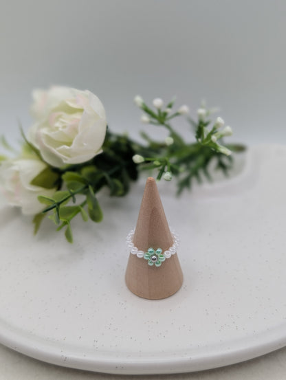 Soulful Blossom Ring aus Miyukiperlen | 1133