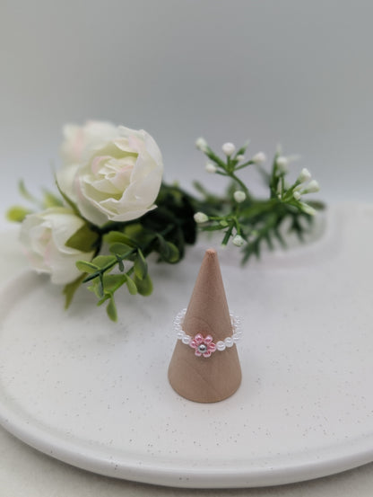 Soulful Blossom Ring aus Miyukiperlen | 1133