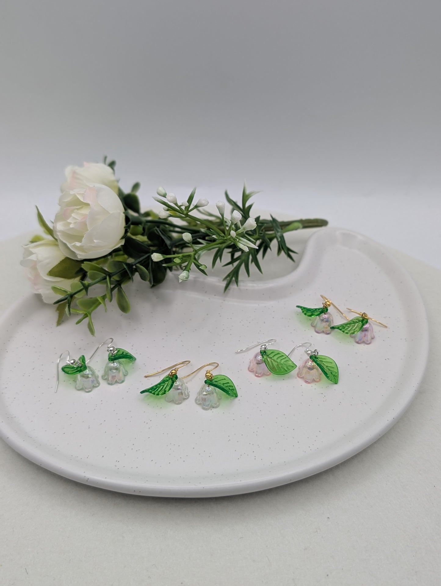 „Frühlingsflüstern“ Blüten-Ohrringe 925 Sterling Silber | 1136