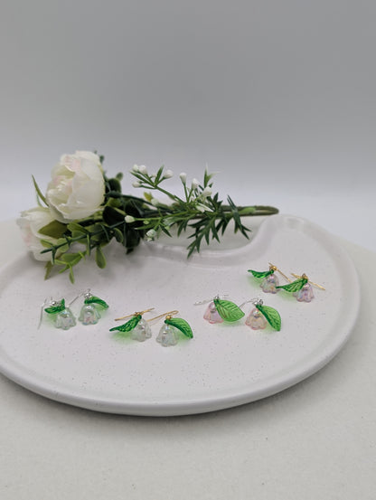 „Frühlingsflüstern“ Blüten-Ohrringe 925 Sterling Silber | 1136