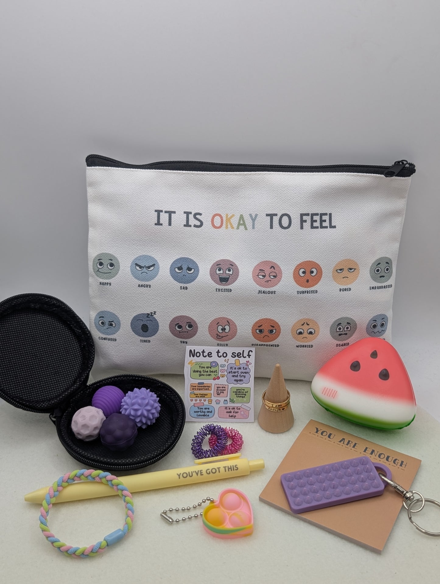 Skilltasche „It’s Okay to Feel“ – Sensorik & kleine Auszeit für unterwegs | 1140
