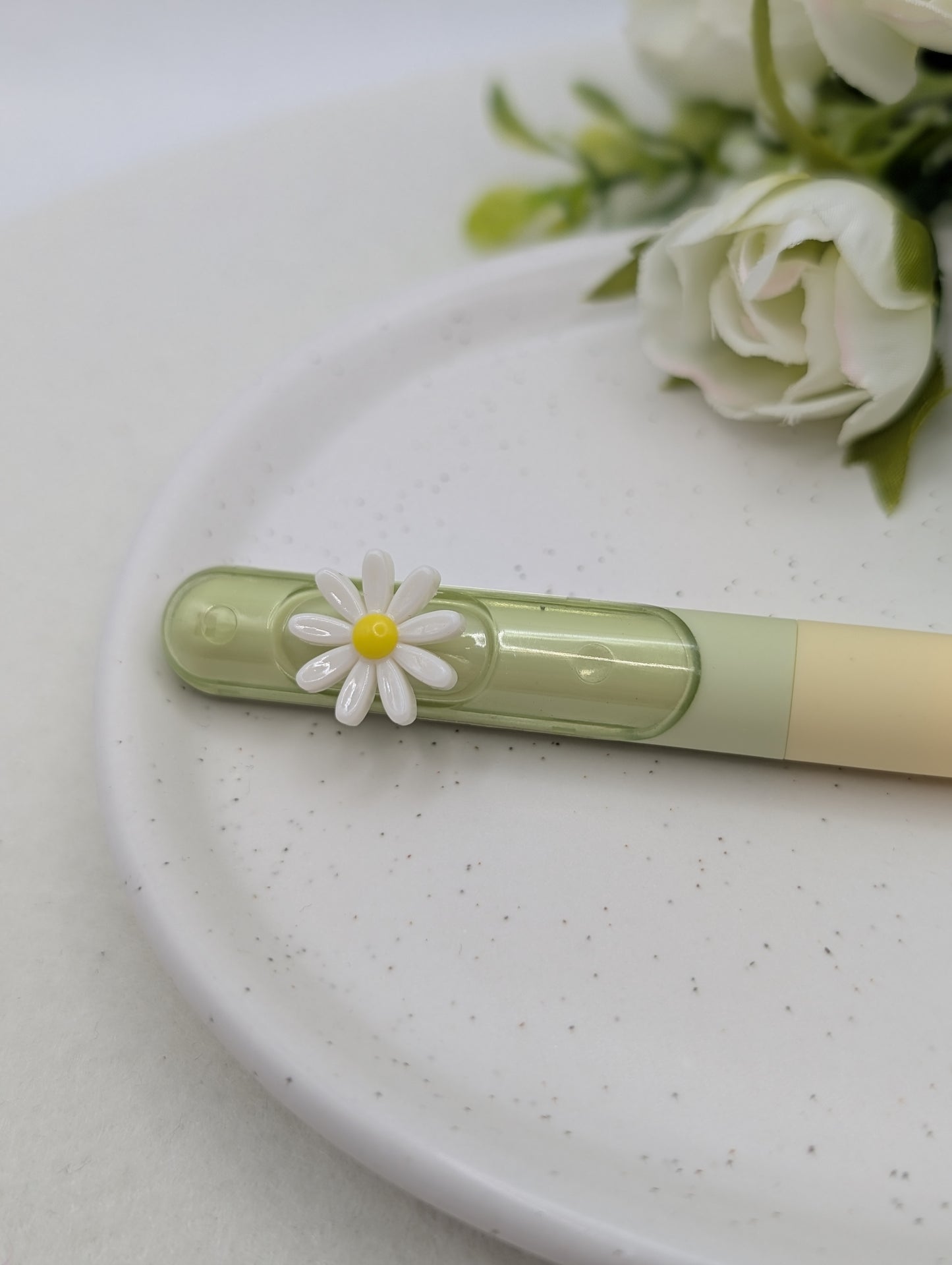 Fidget Kugelschreiber mit Blumen-Spinner | 1142
