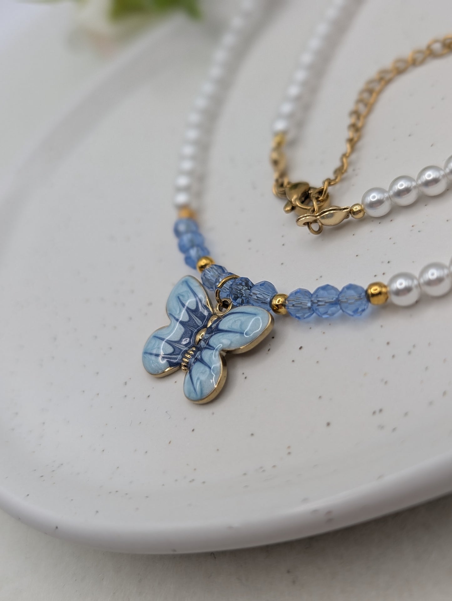 Butterfly Dream Perlenkette – zart & bedeutungsvoll | 1149