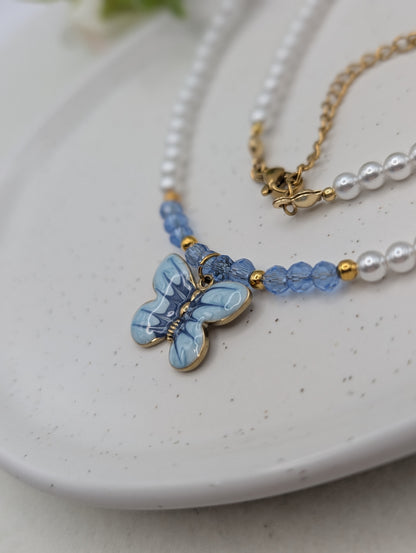 Butterfly Dream Perlenkette – zart & bedeutungsvoll | 1149