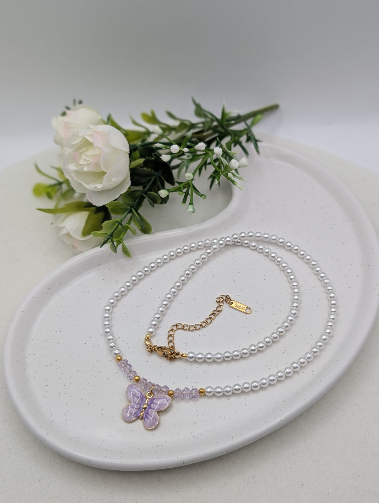 Butterfly Dream Perlenkette – zart & bedeutungsvoll | 1149