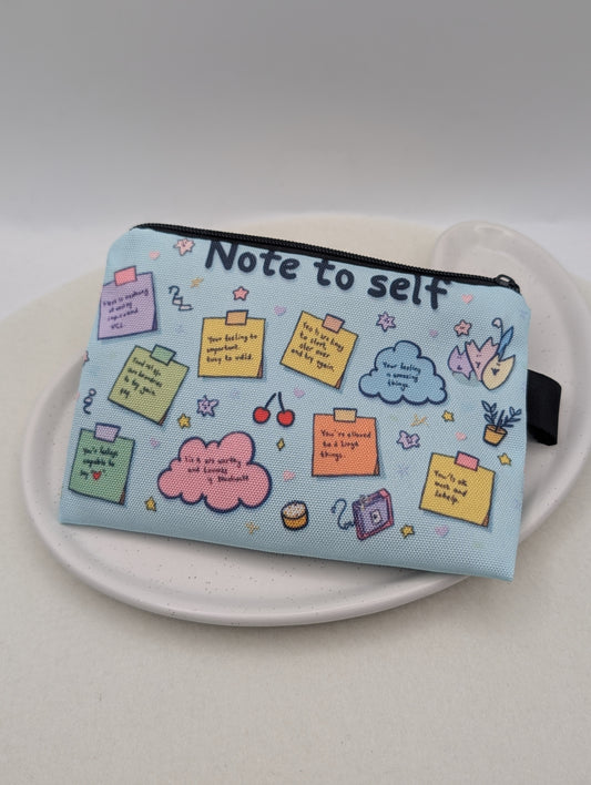 Mini Tasche "Note to self" stark reduziert – B-Ware mit Druckfehler | 1153