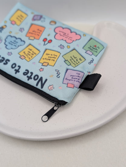 Mini Tasche "Note to self" stark reduziert – B-Ware mit Druckfehler | 1153