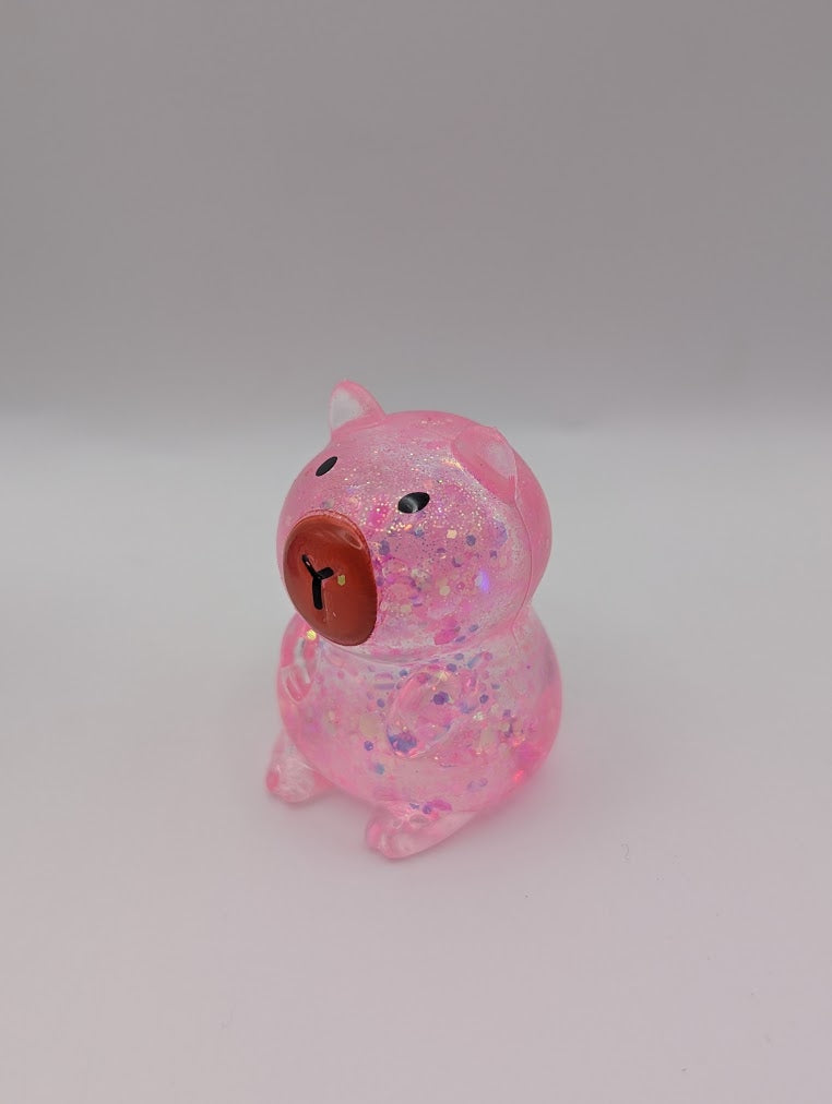Glitzer Capybara Squishy – Dein funkelnder Skill für zwischendurch in verschiedenen Farben | 1172