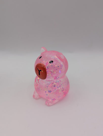 Glitzer Capybara Squishy – Dein funkelnder Skill für zwischendurch in verschiedenen Farben | 1172