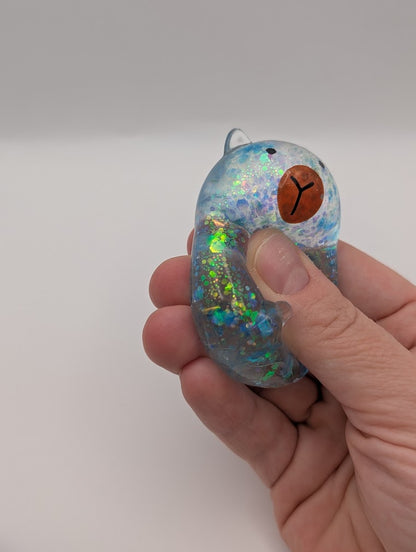 Glitzer Capybara Squishy – Dein funkelnder Skill für zwischendurch in verschiedenen Farben | 1172